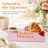 Frühstücksbrettchen aus Resopal - Liebste Mama
