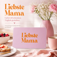 Frühstücksbrettchen aus Resopal - Liebste Mama