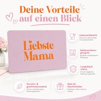 Frühstücksbrettchen aus Resopal - Liebste Mama