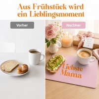 Frühstücksbrettchen aus Resopal - Liebste Mama