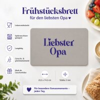 Frühstücksbrettchen aus Resopal - Liebster Opa