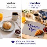 Frühstücksbrettchen aus Resopal - Liebster Opa