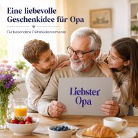 Frühstücksbrettchen aus Resopal - Liebster Opa