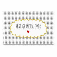 Frühstücksbrettchen aus Resopal - Best Grandma Ever