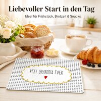 Frühstücksbrettchen aus Resopal - Best Grandma Ever