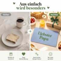 Frühstücksbrettchen aus Resopal - Liebster Papa