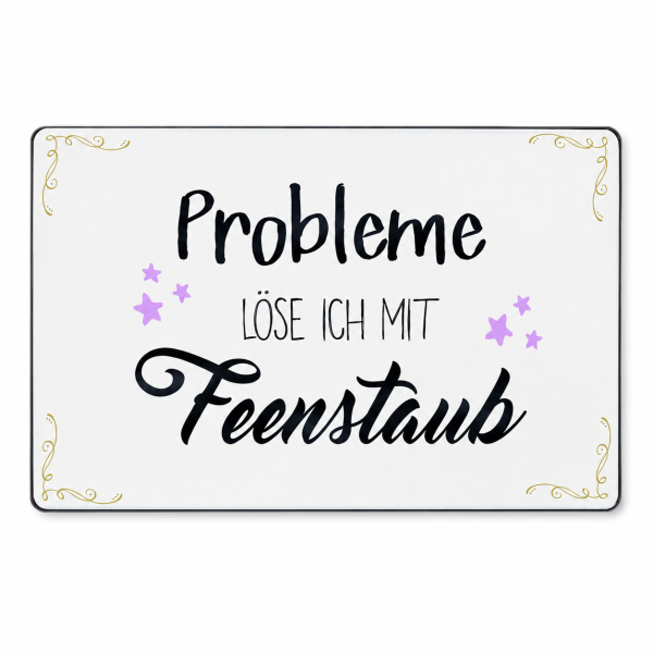 Frühstücksbrettchen aus Resopal - Feenstaub