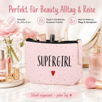 Kosmetiktasche 16 x 9,5 x 5 cm - Supergirl