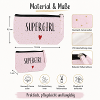 Kosmetiktasche 16 x 9,5 x 5 cm - Supergirl