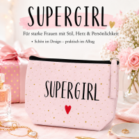 Kosmetiktasche 16 x 9,5 x 5 cm - Supergirl