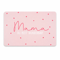 Frühstücksbrettchen aus Resopal - Mama