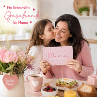 Frühstücksbrettchen aus Resopal - Mama