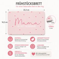 Frühstücksbrettchen aus Resopal - Mama
