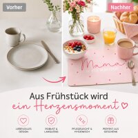 Frühstücksbrettchen aus Resopal - Mama