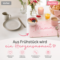 Frühstücksbrettchen aus Resopal - Mama