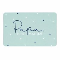 Frühstücksbrettchen aus Resopal - Papa