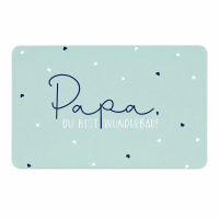Frühstücksbrettchen aus Resopal - Papa