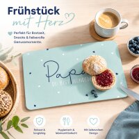 Frühstücksbrettchen aus Resopal - Papa