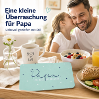 Frühstücksbrettchen aus Resopal - Papa