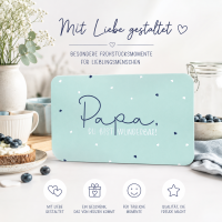 Frühstücksbrettchen aus Resopal - Papa