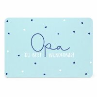 Frühstücksbrettchen aus Resopal - Opa
