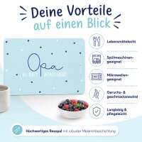 Frühstücksbrettchen aus Resopal - Opa