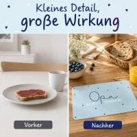 Frühstücksbrettchen aus Resopal - Opa