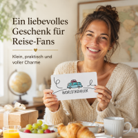 Frühstücksbrettchen aus Resopal - Worldtraveler