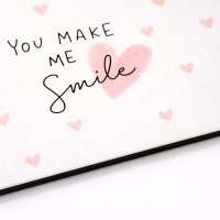 Frühstücksbrettchen aus Resopal - Make me Smile