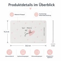 Frühstücksbrettchen aus Resopal - Make me Smile