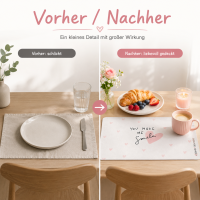 Frühstücksbrettchen aus Resopal - Make me Smile
