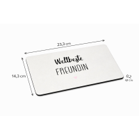 Frühstücksbrettchen aus Resopal - Weltbeste Freundin