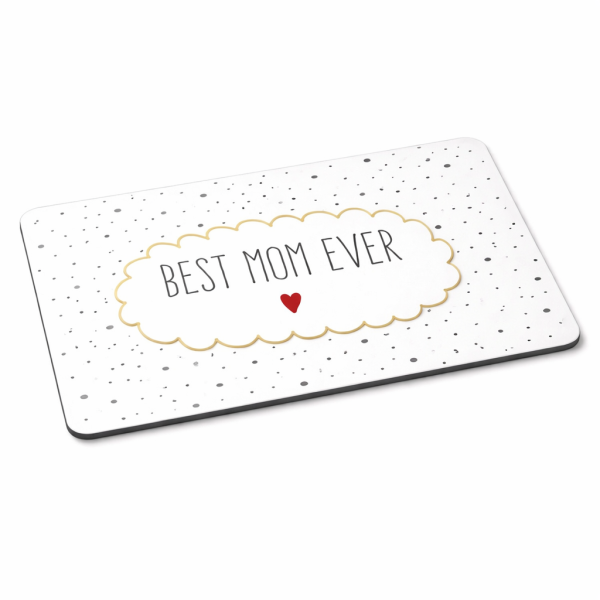 Frühstücksbrettchen aus Resopal - Best Mom Ever