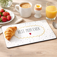 Frühstücksbrettchen aus Resopal - Best Mom Ever