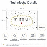 Frühstücksbrettchen aus Resopal - Best Mom Ever