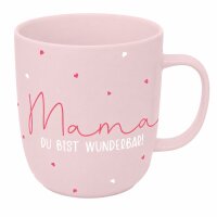 Henkelbecher aus Porzellan 0,35L - Mama