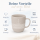 Henkelbecher aus Porzellan 0,35L - Anker Beige