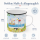 Henkelbecher aus Metall 0,3L - Happy Camping