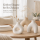Boltze Vase Metty 3-teiliges Keramik-Vasenset Beige & Weiß