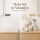 Boltze Vase Metty 3-teiliges Keramik-Vasenset Beige & Weiß