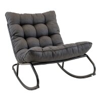 Garten-Schaukelstuhl mit Polster – Bequemer...