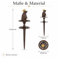 Esschert Design - Gartenschlauchführung Froschkönig