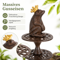 Gartenschlauchführung aus Gusseisen schützt Beete dekorativ