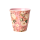 Rice Melamin Becher - Blumen Pink 250ml