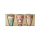 Rice Melamin 6er-SET Becher - Pfau & Blumen Print 250ml