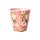 Rice Melamin 6er-SET Becher - Pfau & Blumen Print 250ml
