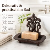 Seifenschale Gusseisen – Vintage Seifenhalter für Bad & Küche