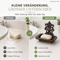 Seifenschale Gusseisen – Vintage Seifenhalter für Bad & Küche