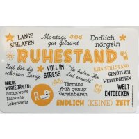 Frühstücksbrettchen „Ruhestand“...