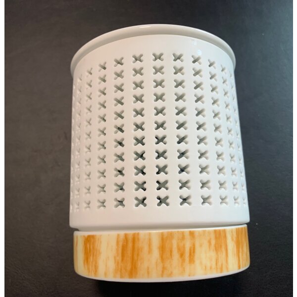 OUTLET - RESTPOSTEN -  Duftlampe Porzellan für Duftwachs und Oel -  11 cm